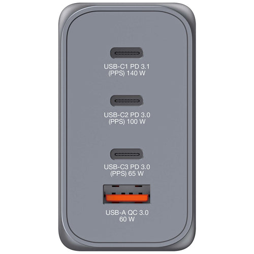 Adaptateur secteur GaN 240W Verbatim - Charge ultra-rapide