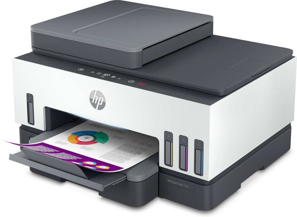Imprimante HP Smart Tank 7605 - Multifonctions couleur rechargeable