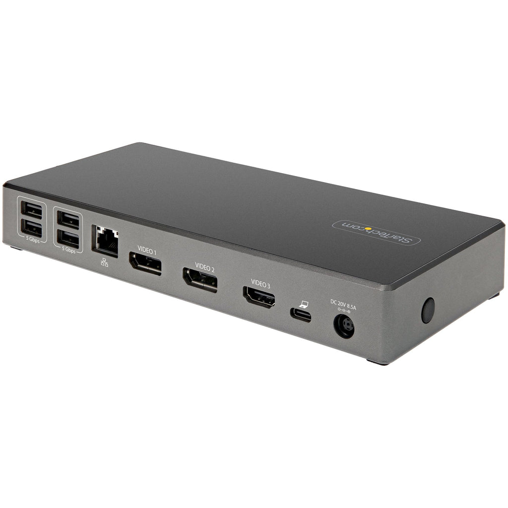 Station d'accueil USB-C 3 écrans 4K 100W | StarTech DK31C2DHSPDUE