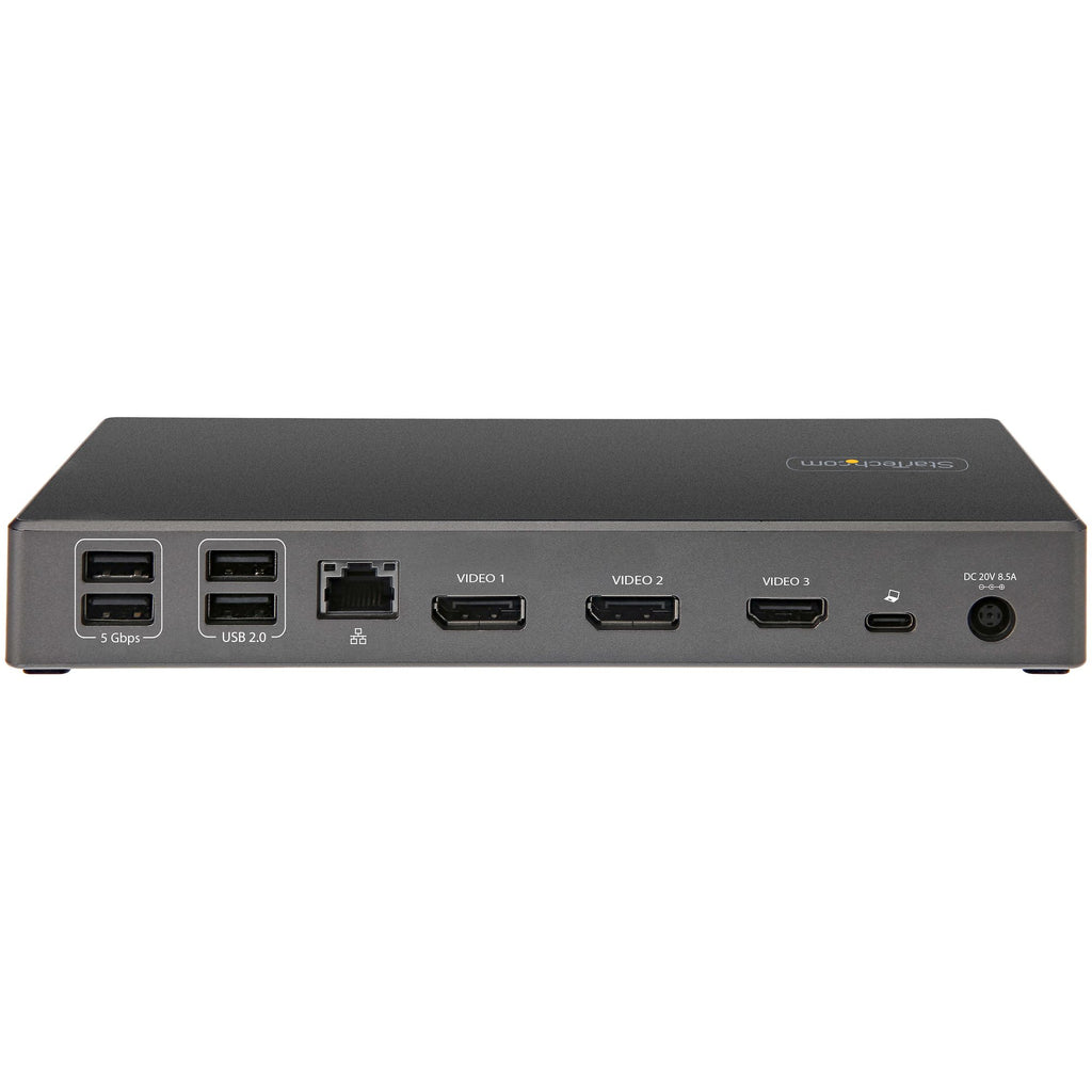 Station d'accueil USB-C 3 écrans 4K 100W | StarTech DK31C2DHSPDUE