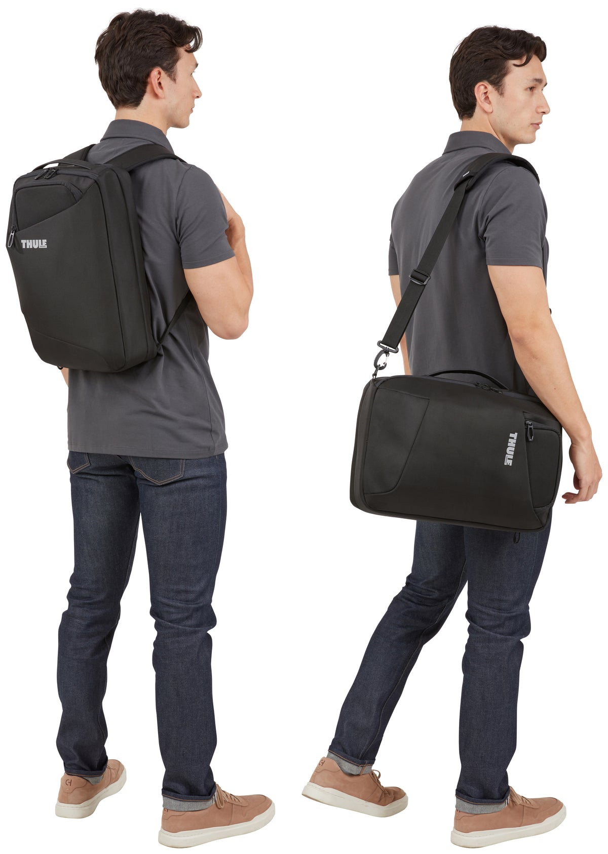 Thule Accent Convertible - Sac Convertible Noir | CASE LOGIC