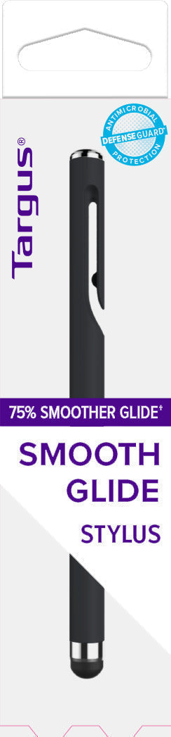 Stylet Targus antimicrobien noir pour téléphone/tablette