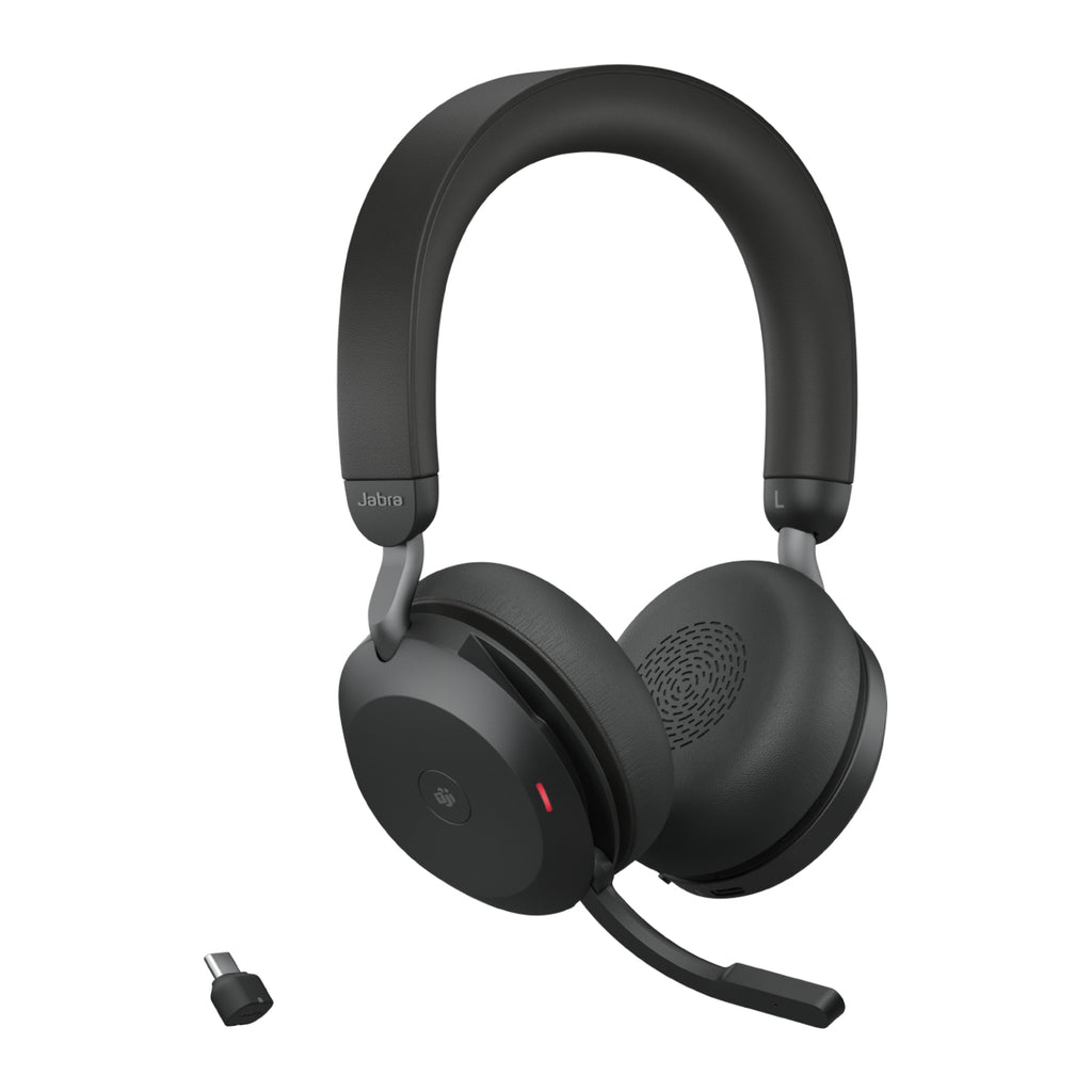 Jabra Evolve2 75 Link 380c MS DUO Back - Casque pro