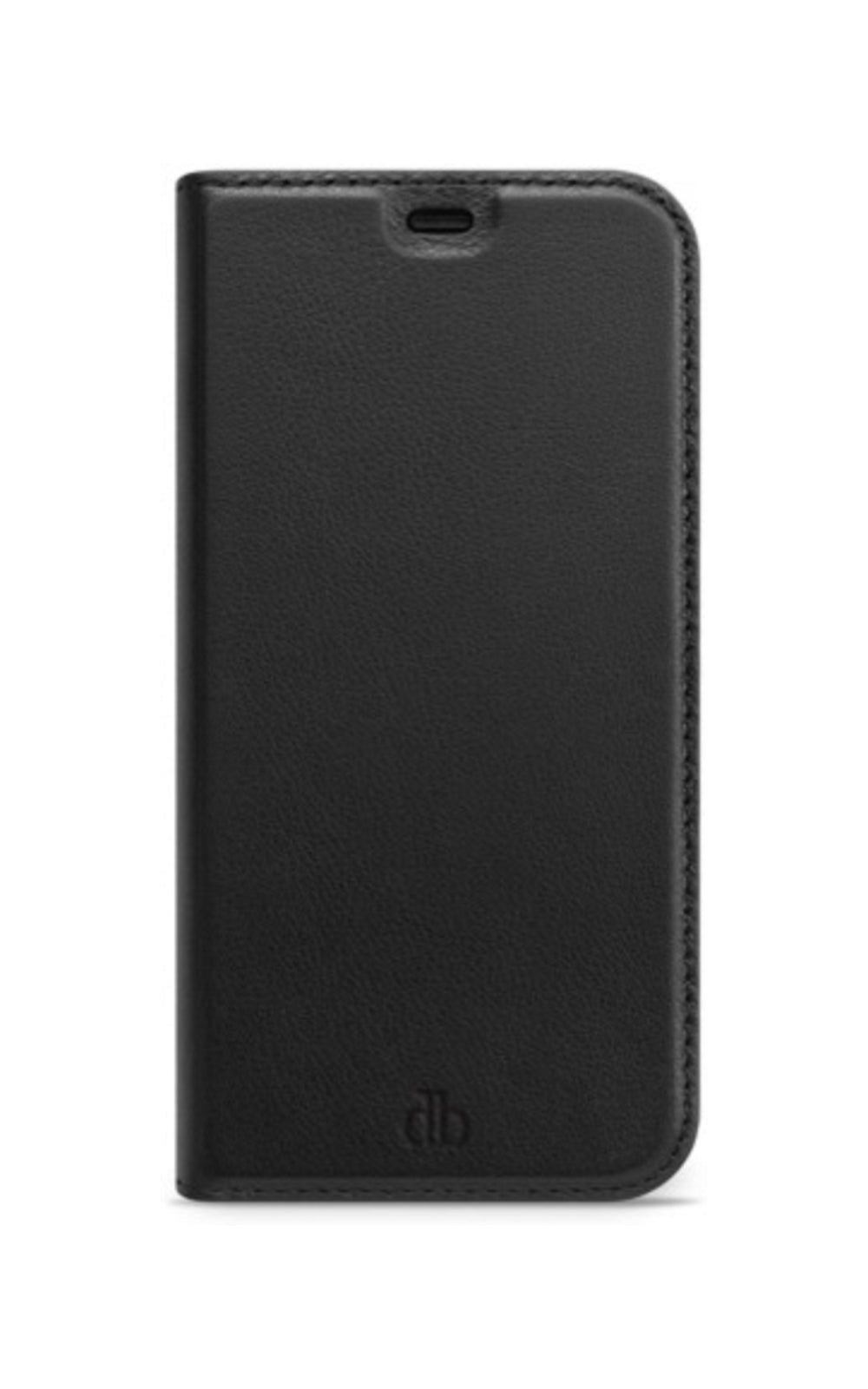 Étui cuir vegan noir pour Samsung Galaxy A52s 5G