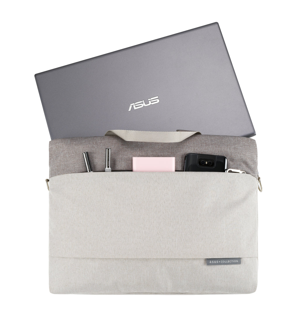 Sacoche ordinateur portable 15.6" ASUS EOS 2 - Avoine/Gris