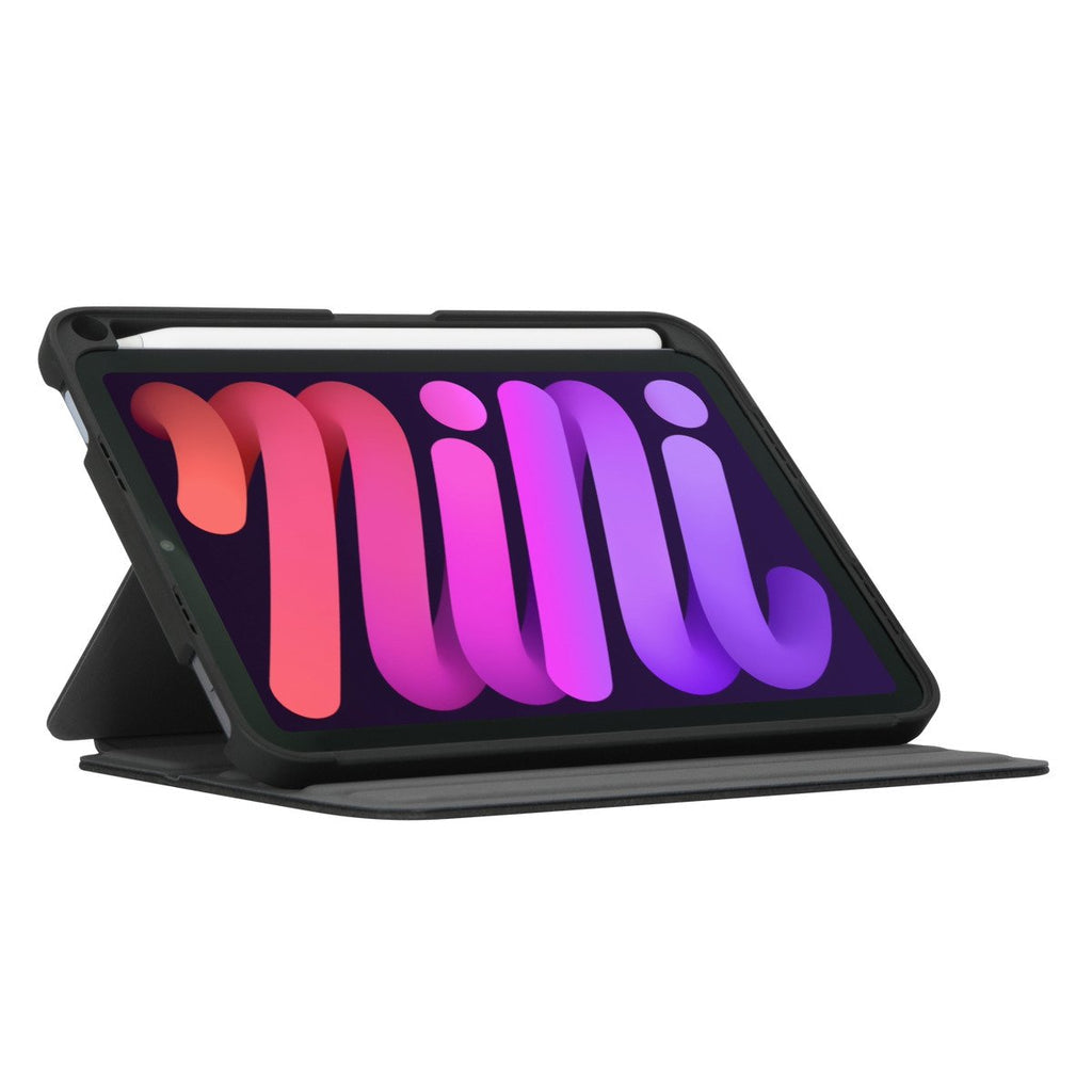 Étui iPad mini 6 noir Targus Click-In - Protection premium