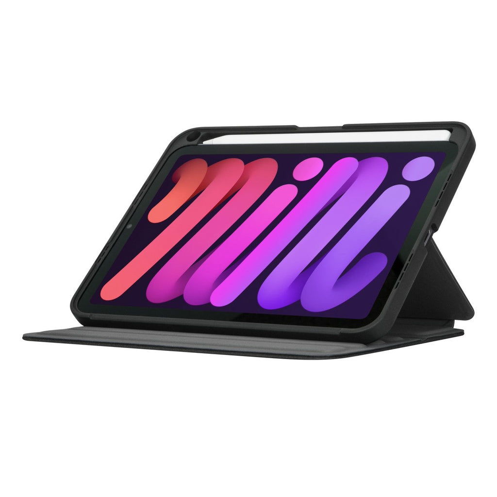 Étui iPad mini 6 noir Targus Click-In - Protection premium