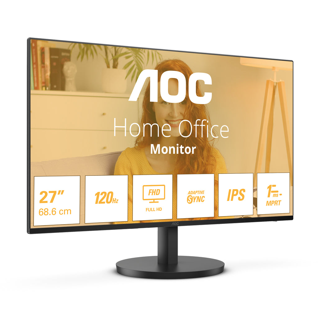 Moniteur AOC B3 Series 27" Full HD 100Hz IPS Noir