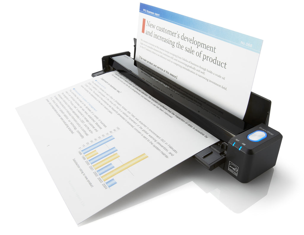 Ricoh ScanSnap iX100 : Scanner portable 600 dpi Wi-Fi/USB