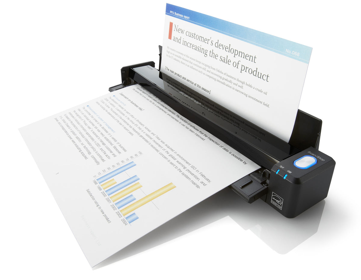 Ricoh ScanSnap iX100 : Scanner portable 600 dpi Wi-Fi/USB