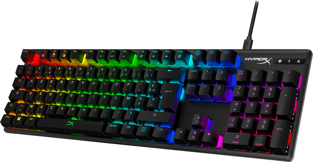 Clavier gaming HyperX Origins AZERTY rétroéclairé noir