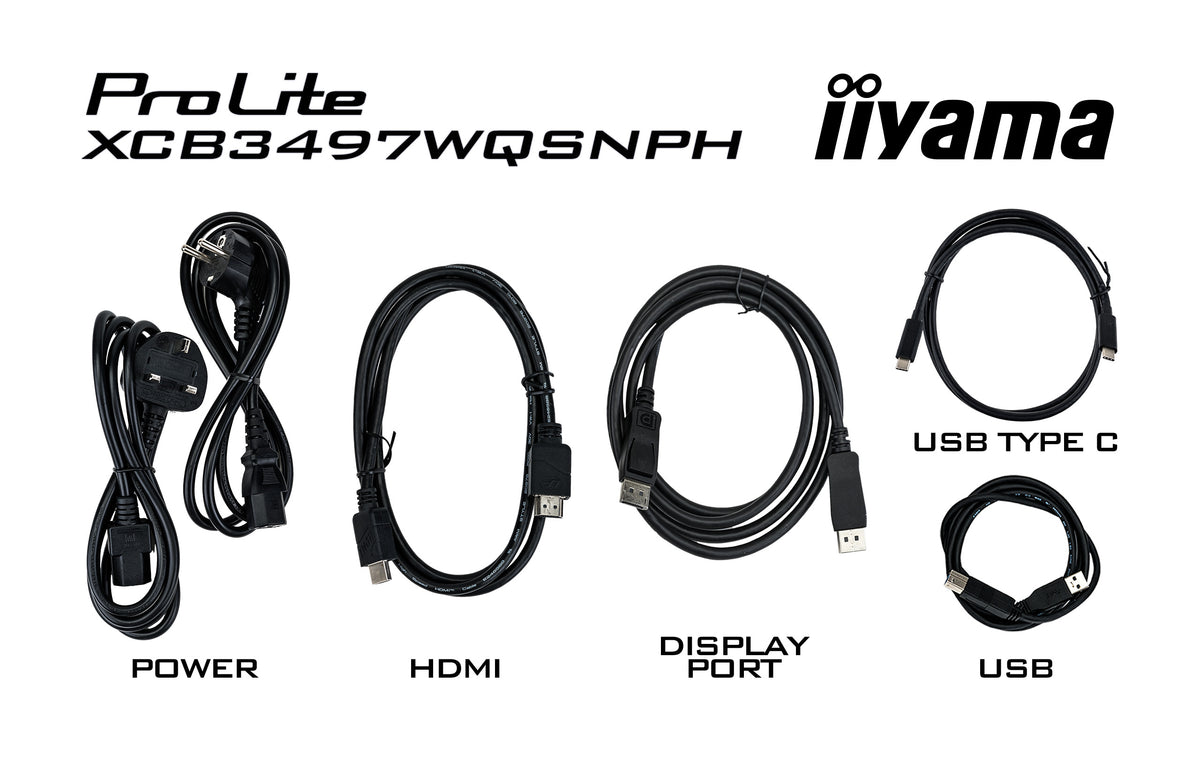 Écran LED incurvé IIYAMA 34" UWQHD 120Hz