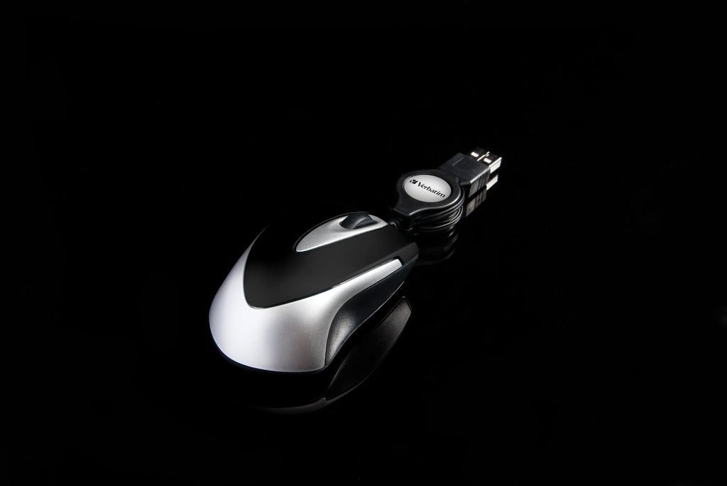 Souris optique filaire Verbatim Go Mini - Noir