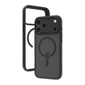Coque iPhone 17 Pro Max MagSafe DBRAMANTE1928 Noir Transparent