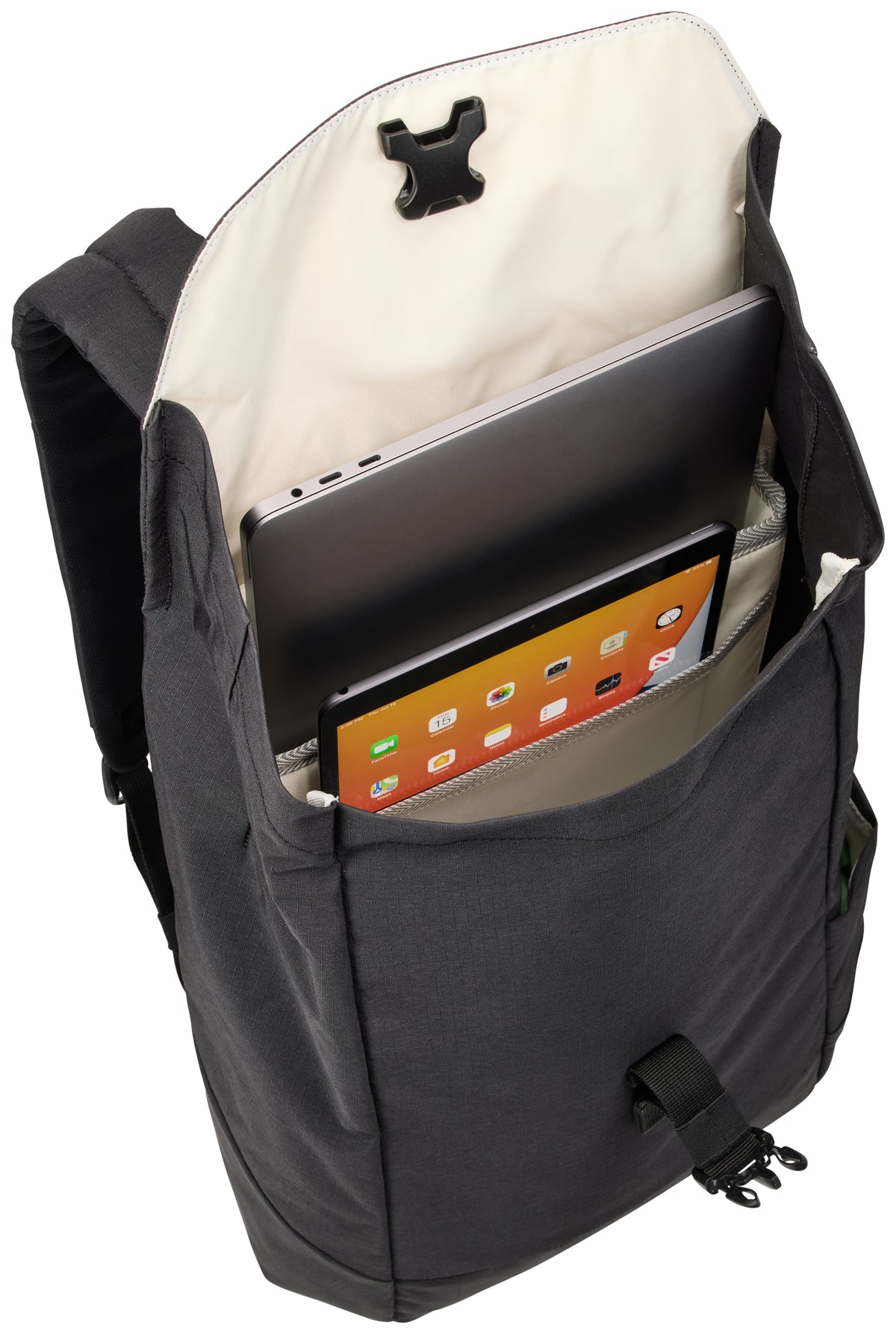 Sac à dos Thule Lithos 16L noir - Ordinateur 14"-16"