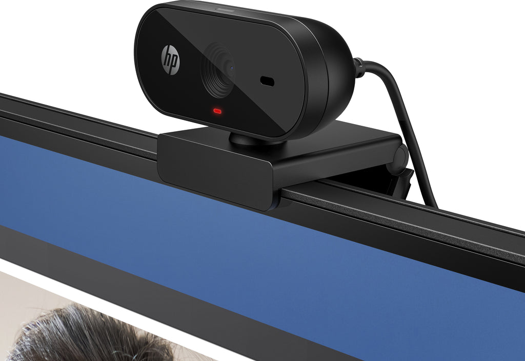 HP 320 Webcam Full HD 1080p - USB Plug & Play