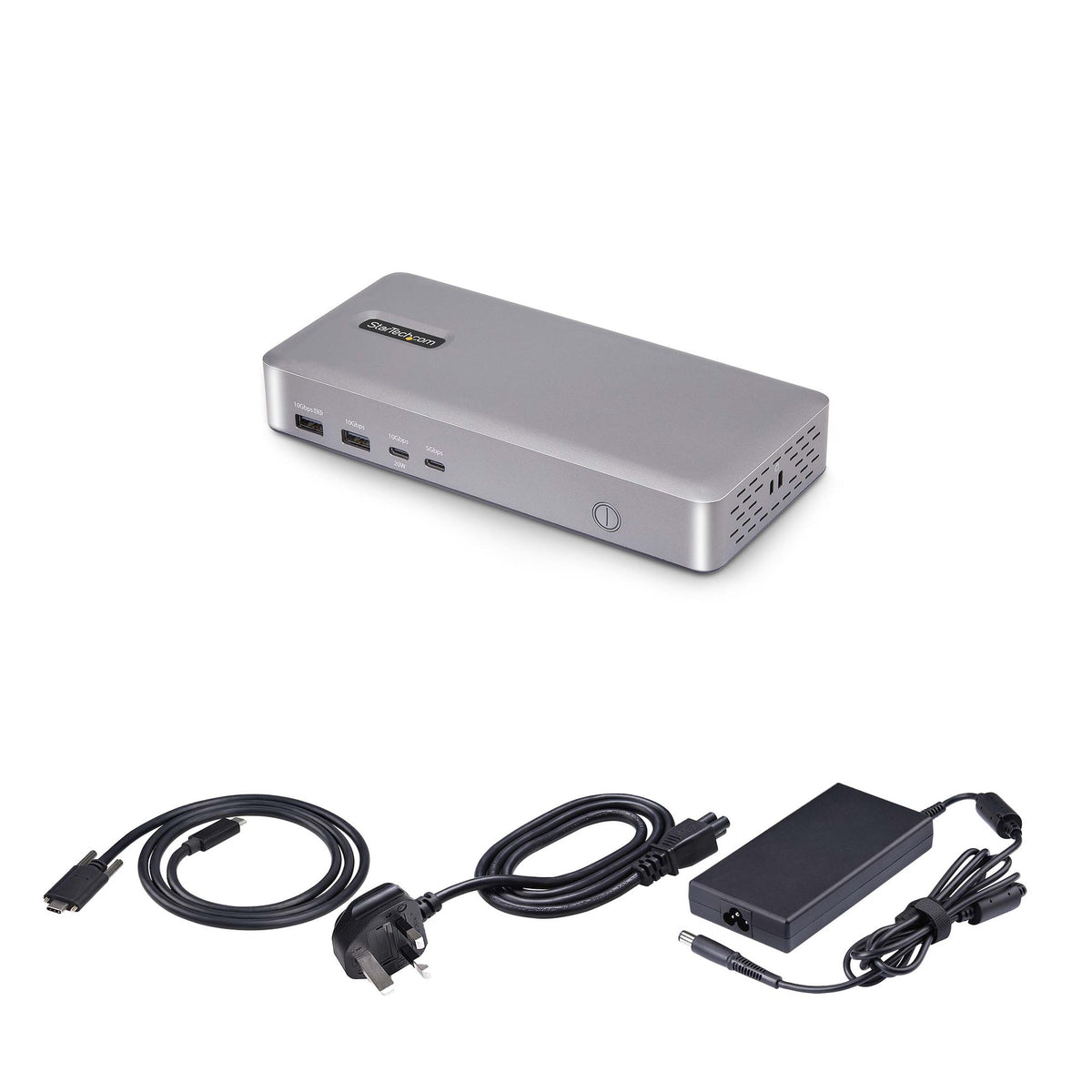 Station d'accueil USB4/Thunderbolt 4 - 2x HDMI 4K - 2.5GbE - 180W