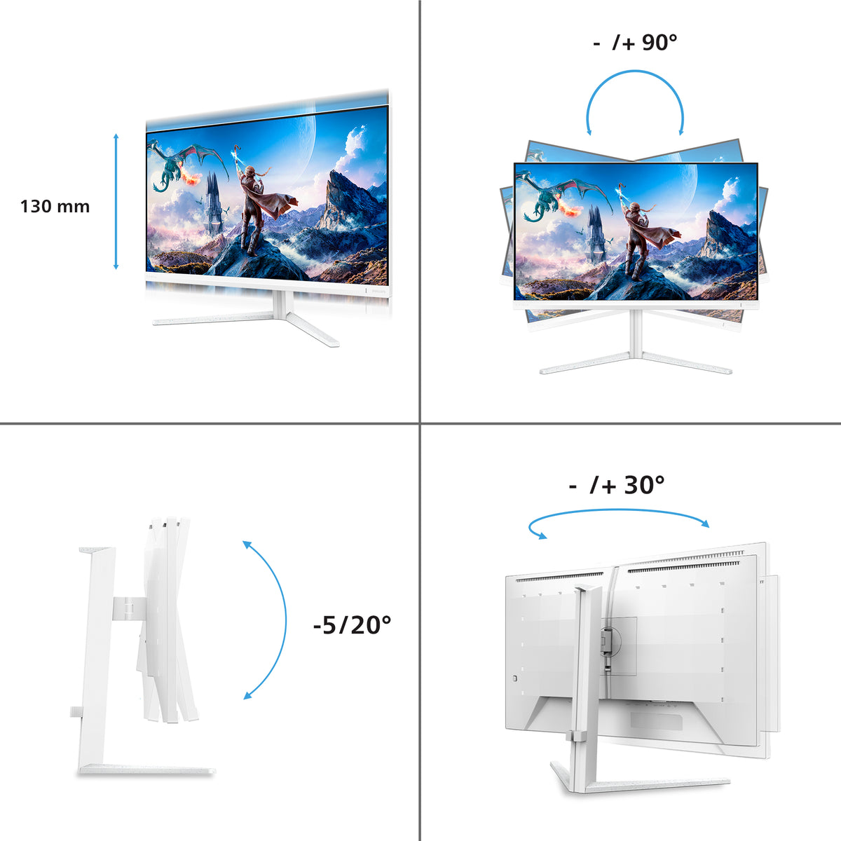 Philips Evnia 5000 27" Écran Gaming 4K 160Hz | PHILIPS