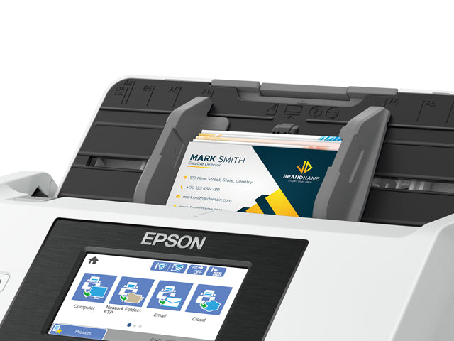 Scanner Epson WorkForce DS-790WN - 45 ppm - Wi-Fi - A4