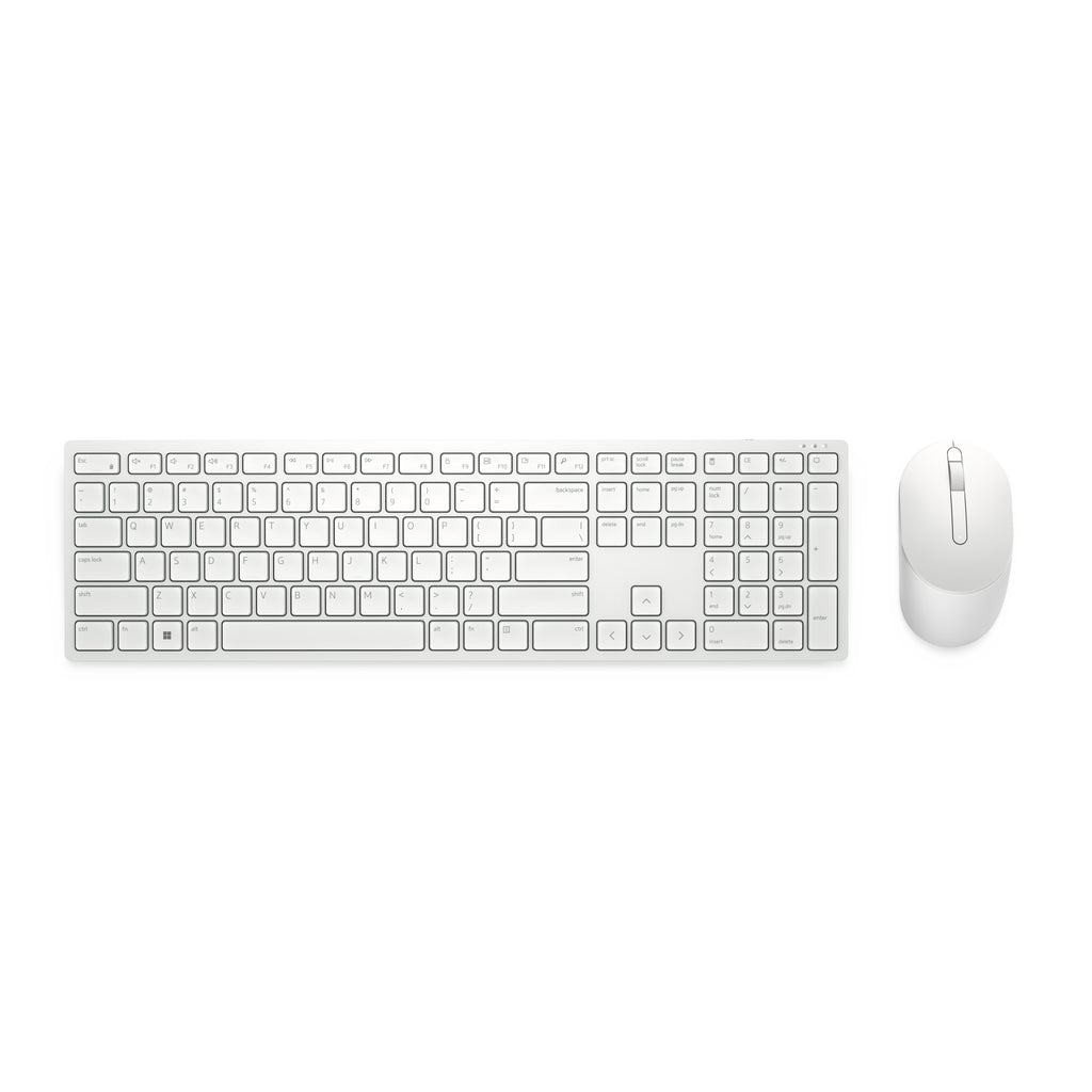 Clavier & souris sans fil Dell KM5221W AZERTY blanc