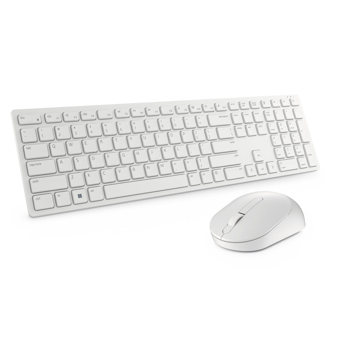 Clavier & souris sans fil Dell KM5221W AZERTY blanc