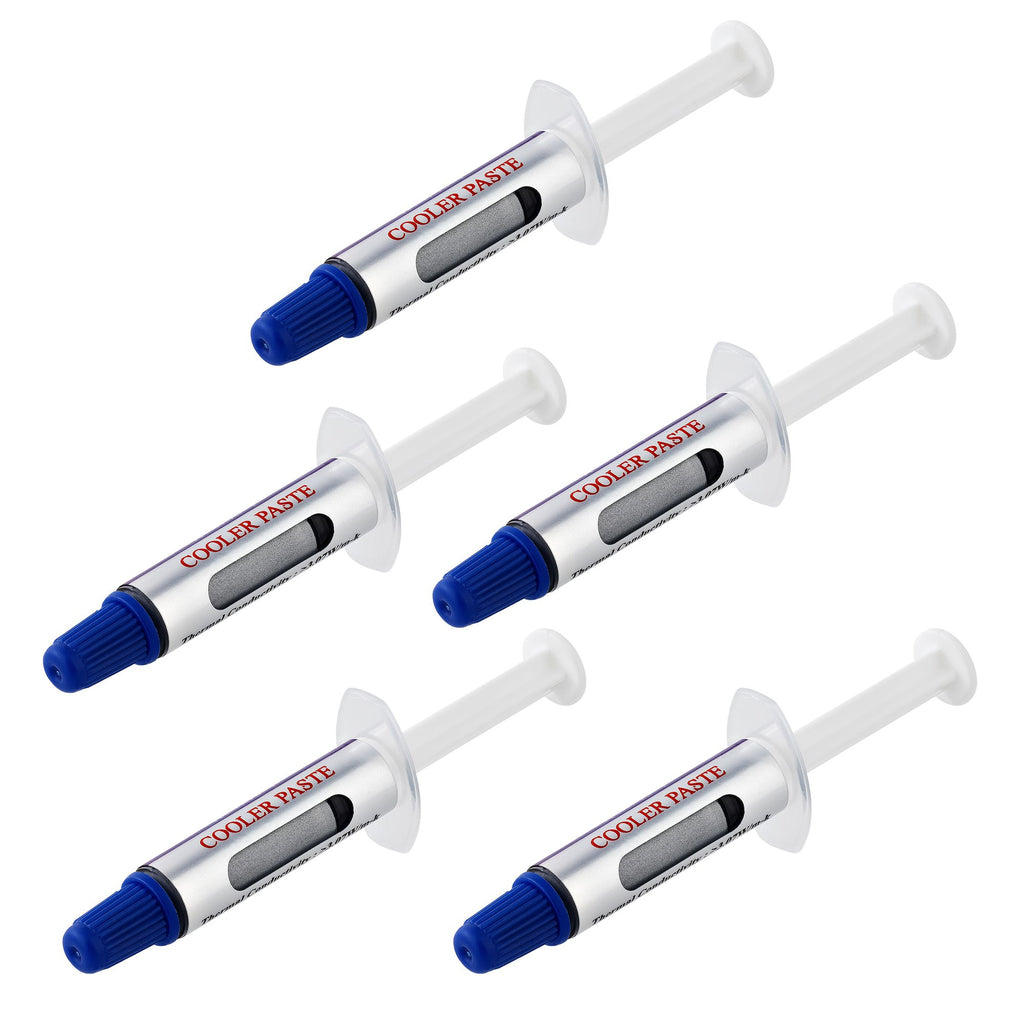 Pâte Thermique PC StarTech - Lot 5 Seringues 1.5g - Haute Performance