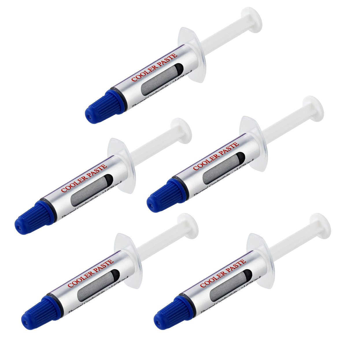 Pâte Thermique PC StarTech - Lot 5 Seringues 1.5g - Haute Performance