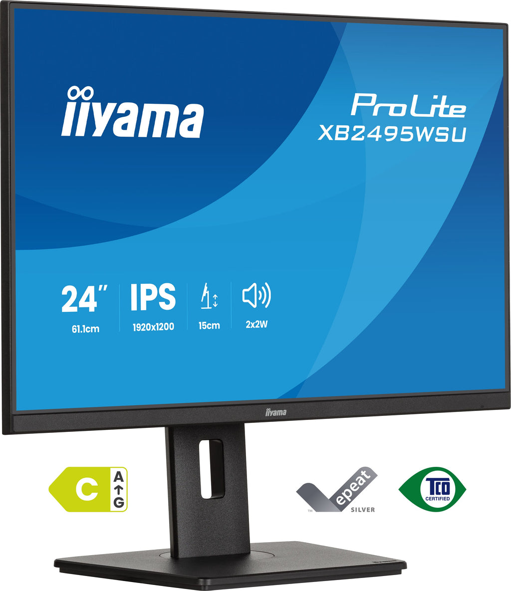 Écran LED iiyama ProLite XB2495WSU-B1 24" IPS 100Hz