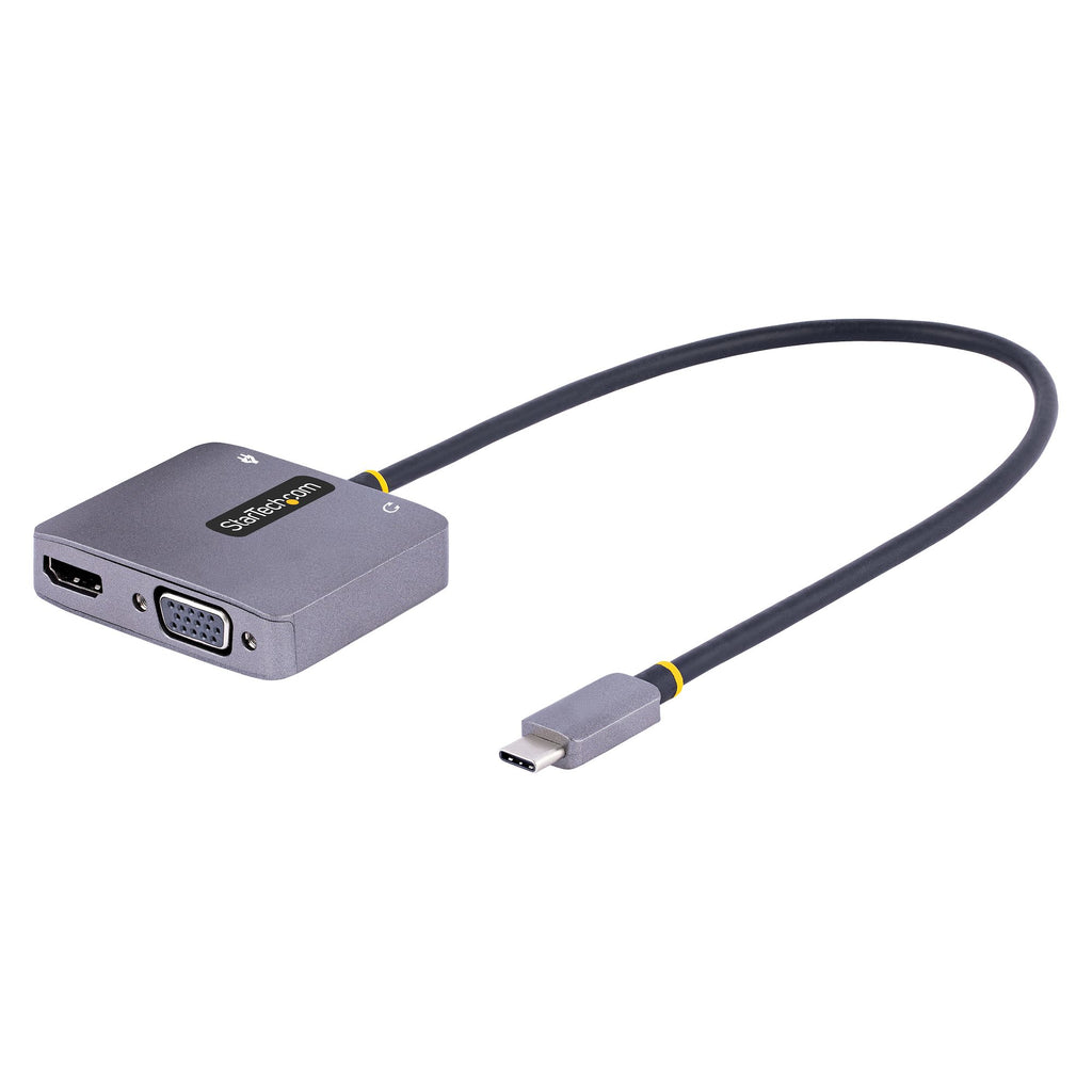 Station d'accueil USB-C 4K StarTech HDMI VGA 100W
