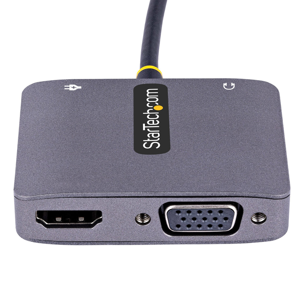 Station d'accueil USB-C 4K StarTech HDMI VGA 100W