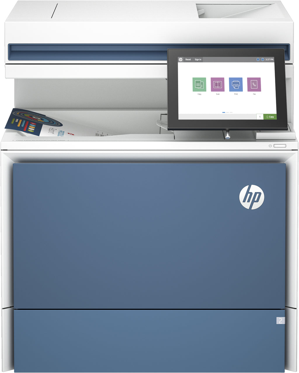 HP Color LaserJet MFP 5800dn - Imprimante laser couleur pro