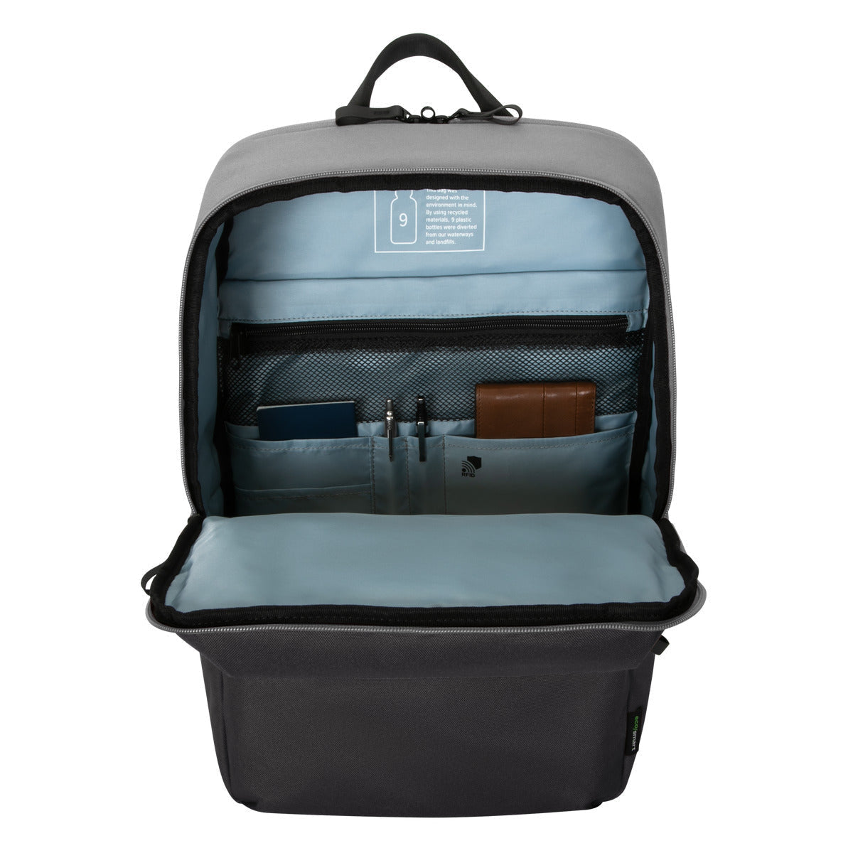 Sac à dos Targus EcoSmart pour PC 15"-16" - Gris/Noir