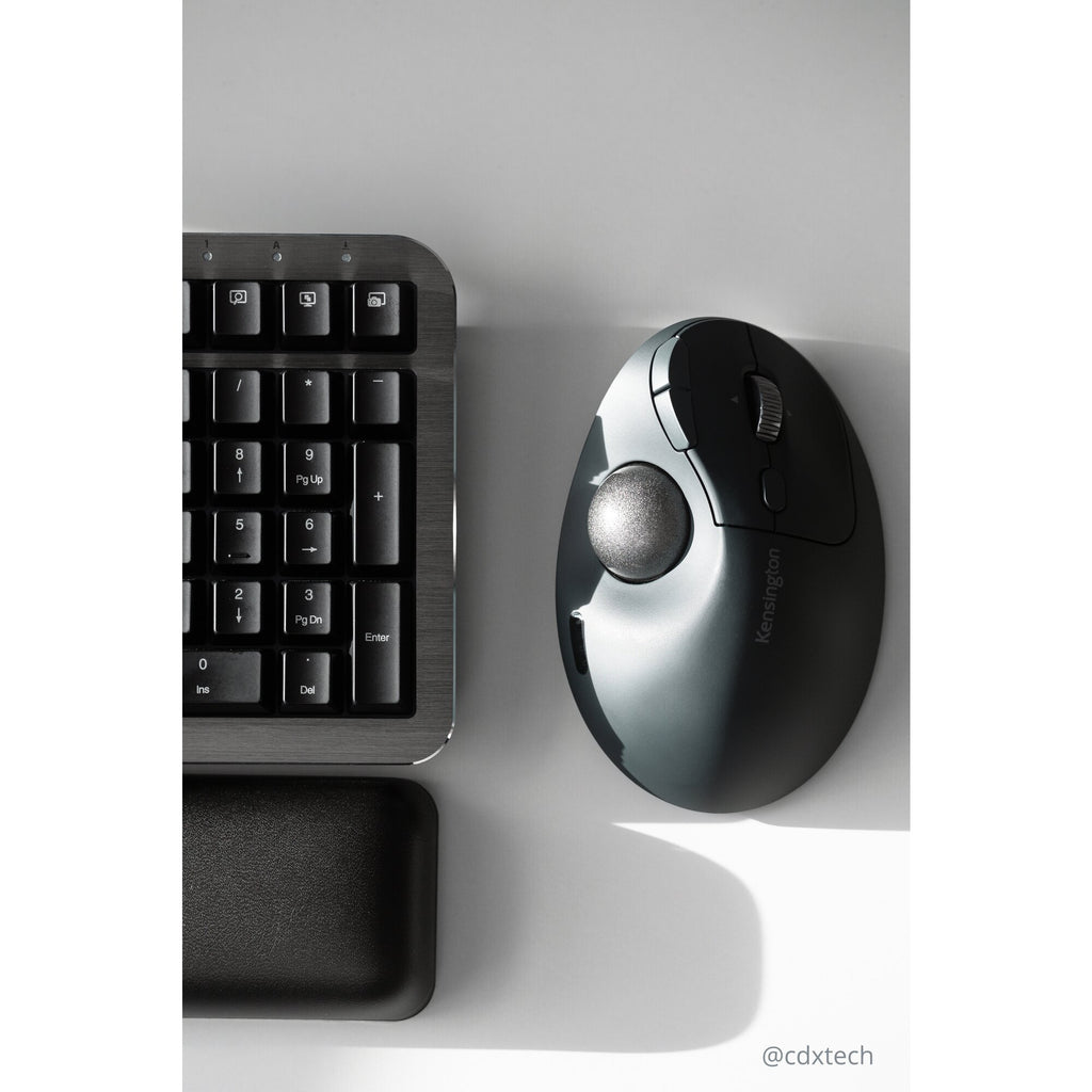 Kensington Pro Fit Ergo TB550 Trackball EQ - Souris ergonomique
