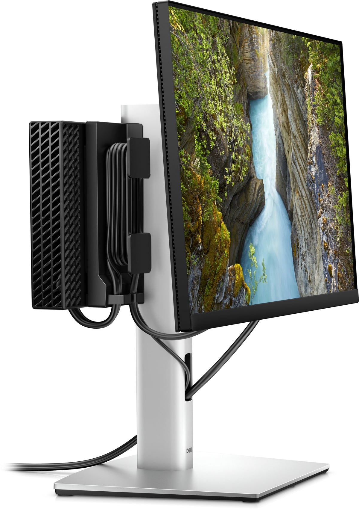 Support moniteur 19"-27" Dell MFS22 - Argent
