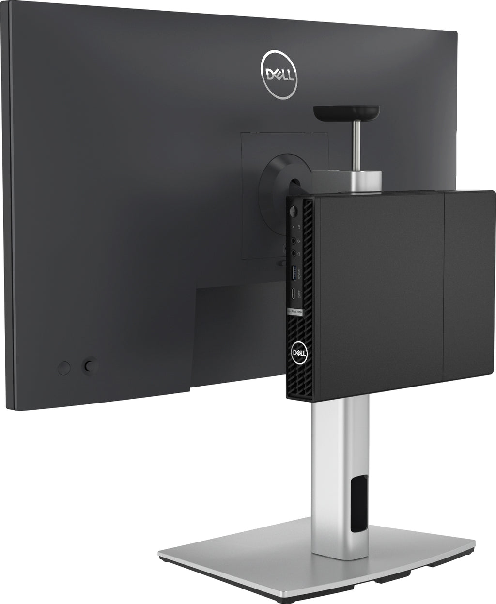 Support moniteur 19"-27" Dell MFS22 - Argent