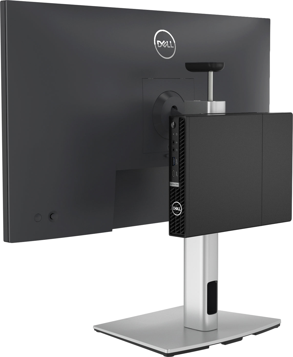 Support moniteur 19"-27" Dell MFS22 - Argent