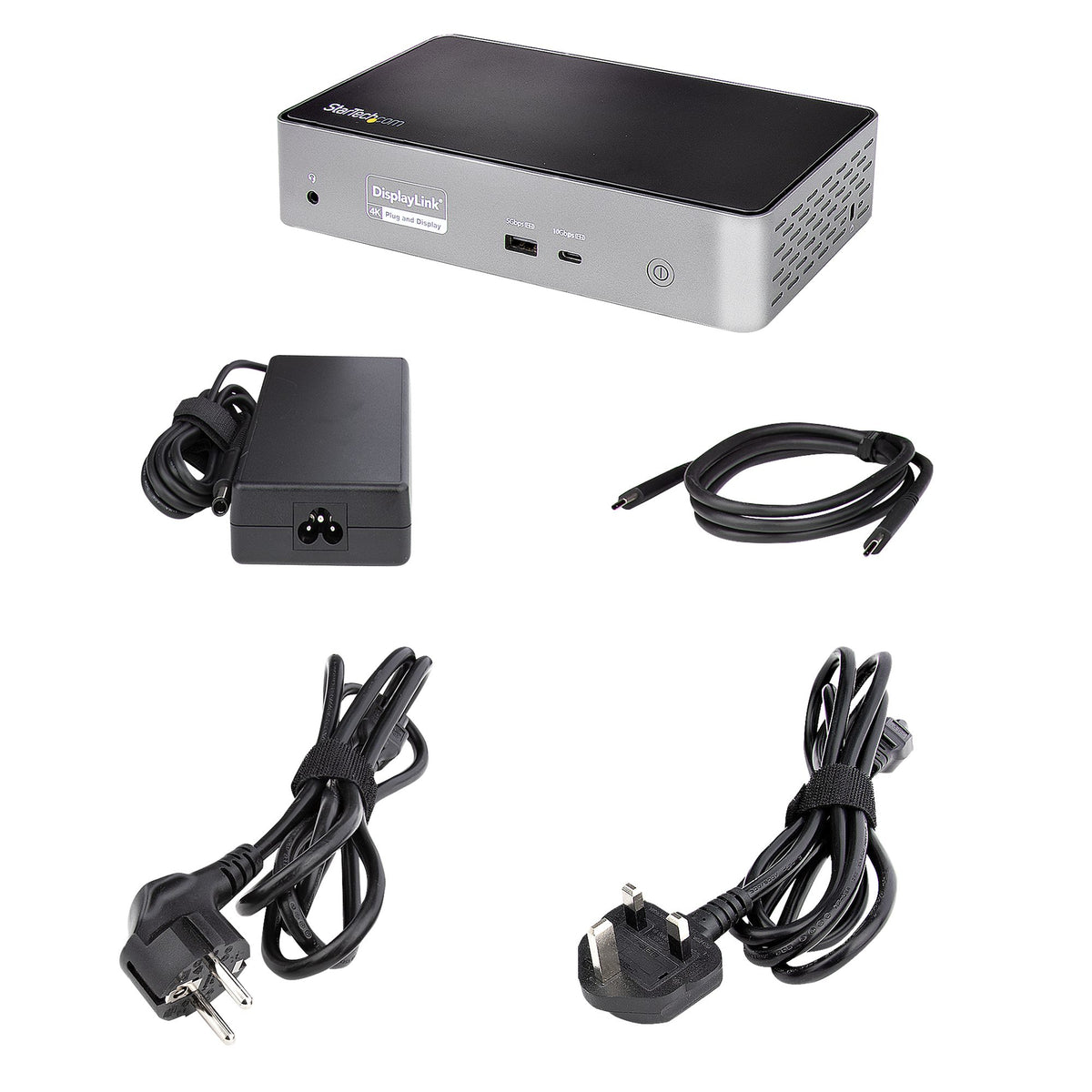 Station d'accueil 4 écrans USB-C/Thunderbolt 3 - STARTECH