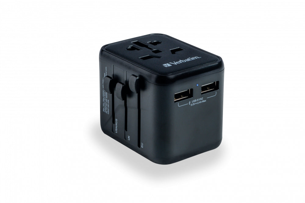 Adaptateur secteur Verbatim UTA-01 12W - Alimentation universelle