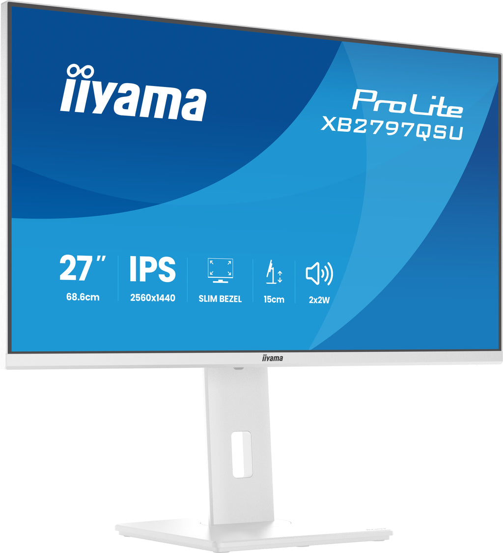 Écran LED 27" QHD IPS iiyama ProLite XB2797QSU-W1