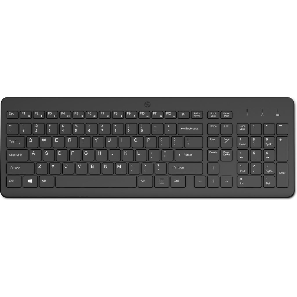 Clavier HP 225 sans fil AZERTY 2.4 GHz noir