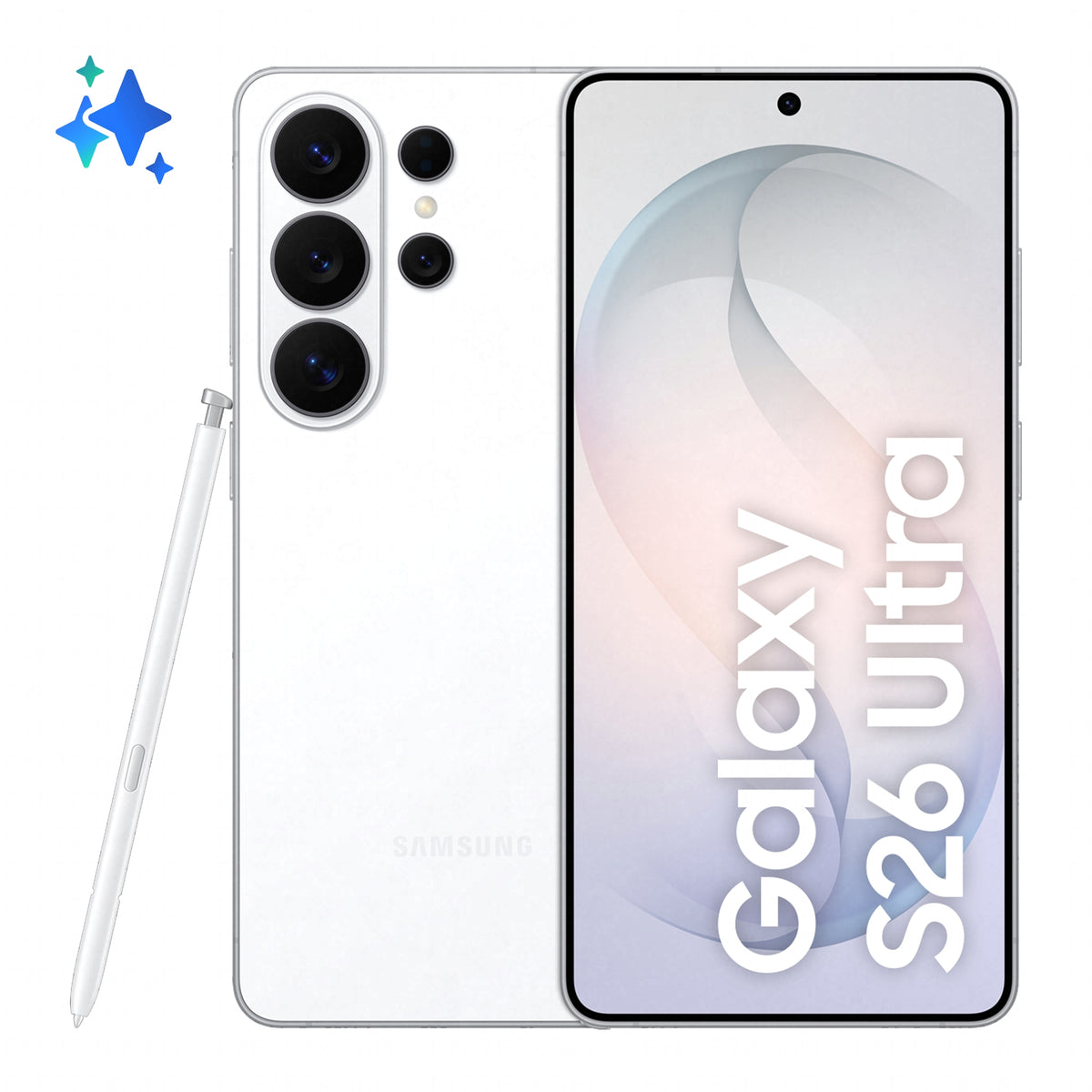 Samsung Galaxy S26 Ultra 5G 16Go 1To Blanc