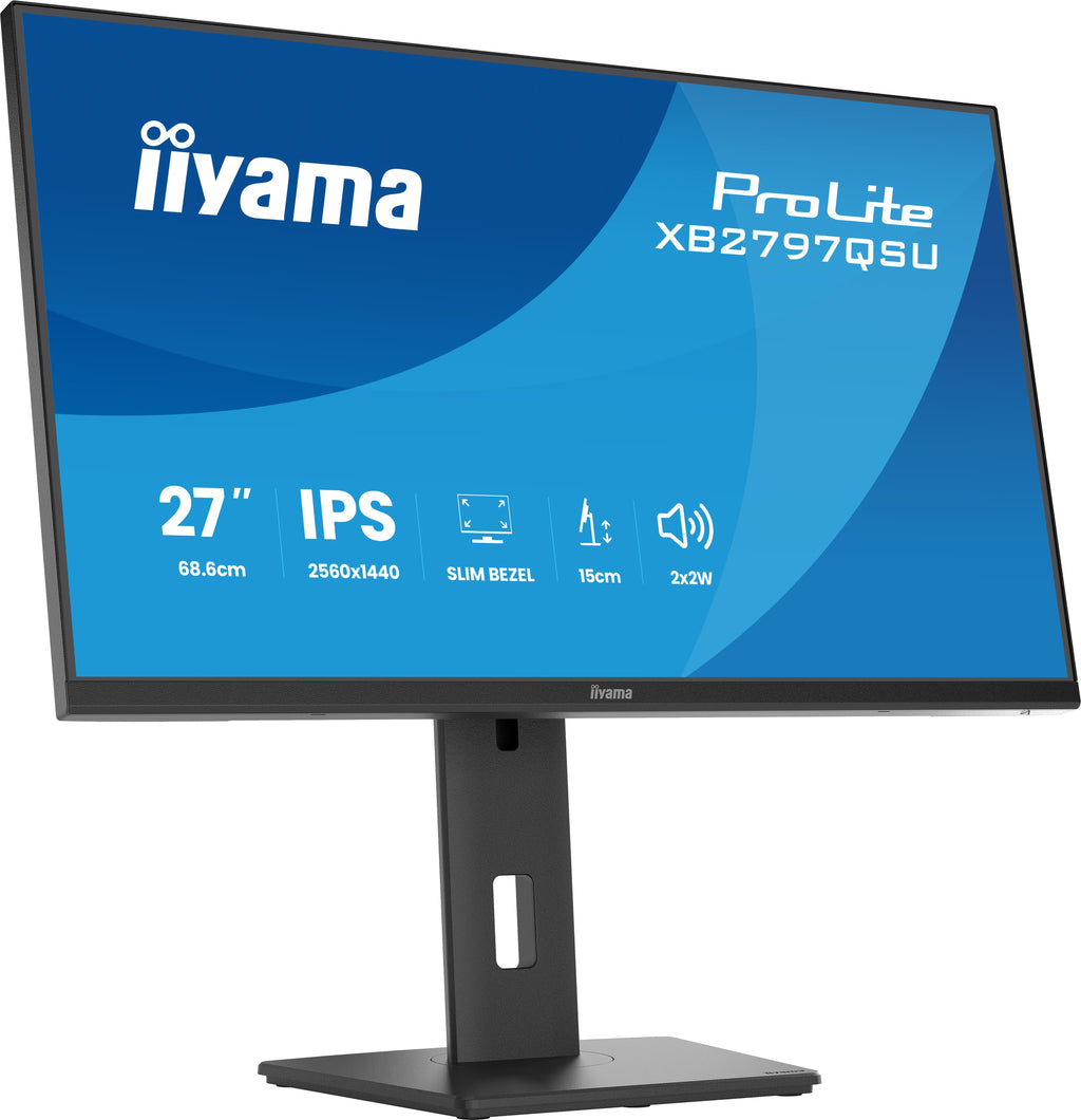 Écran LED IIYAMA 27" QHD - 75Hz - IPS - 1ms