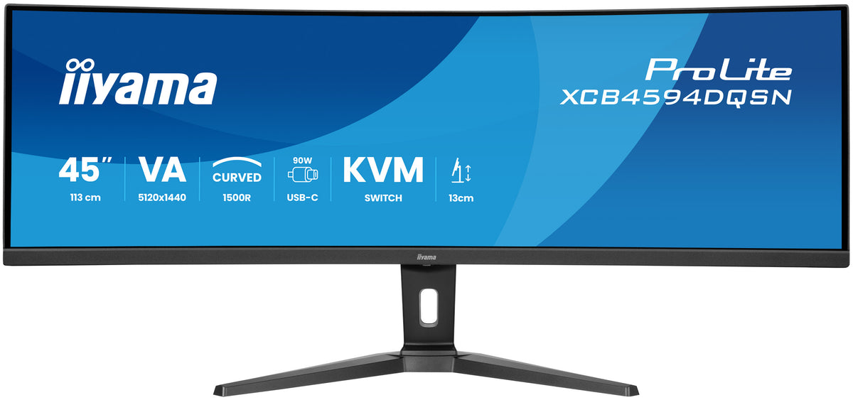Écran LED incurvé IIYAMA 45" 5K1440p 165Hz HDR400