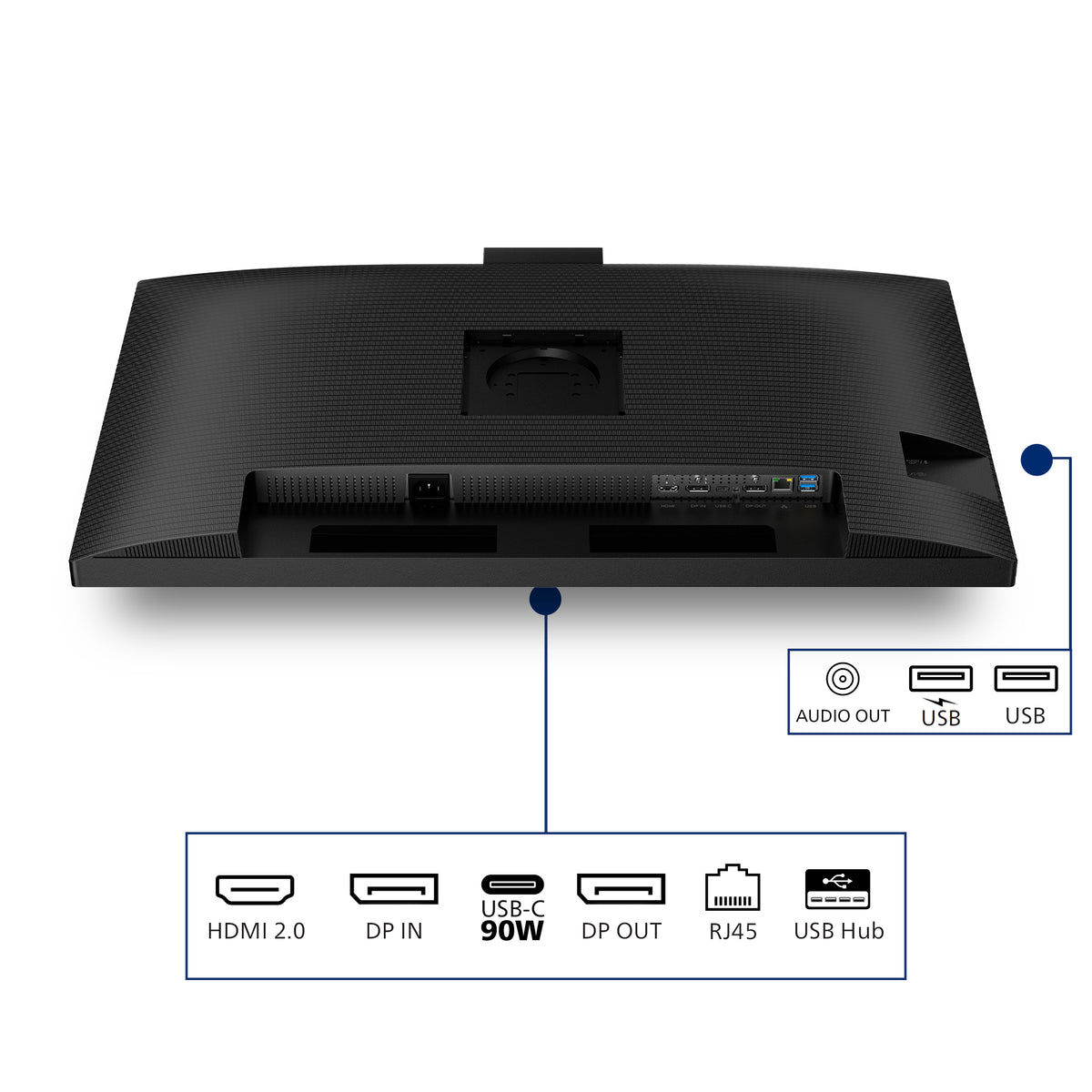 Philips 32B2U3601H - Écran QHD 32" 100Hz IPS
