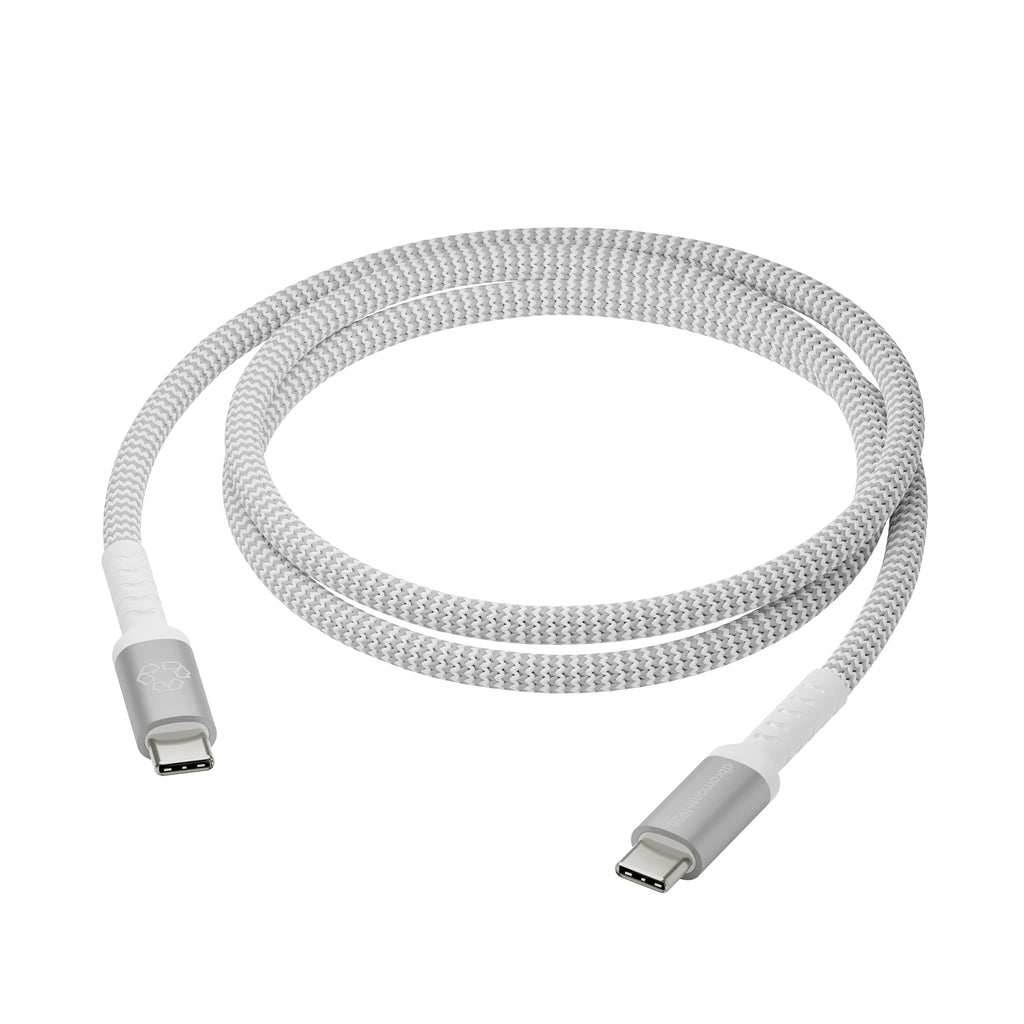 Câble USB-C 100W 1.2m tressé recyclé DBRAMANTE1928