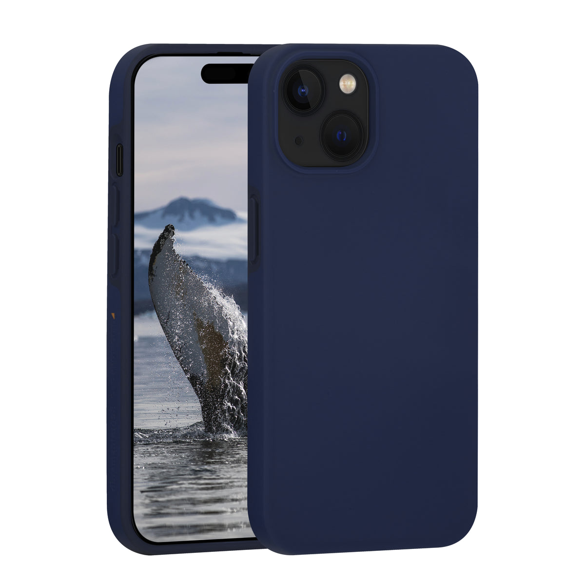 Coque iPhone 13-17e MagSafe D3O bleu recyclé