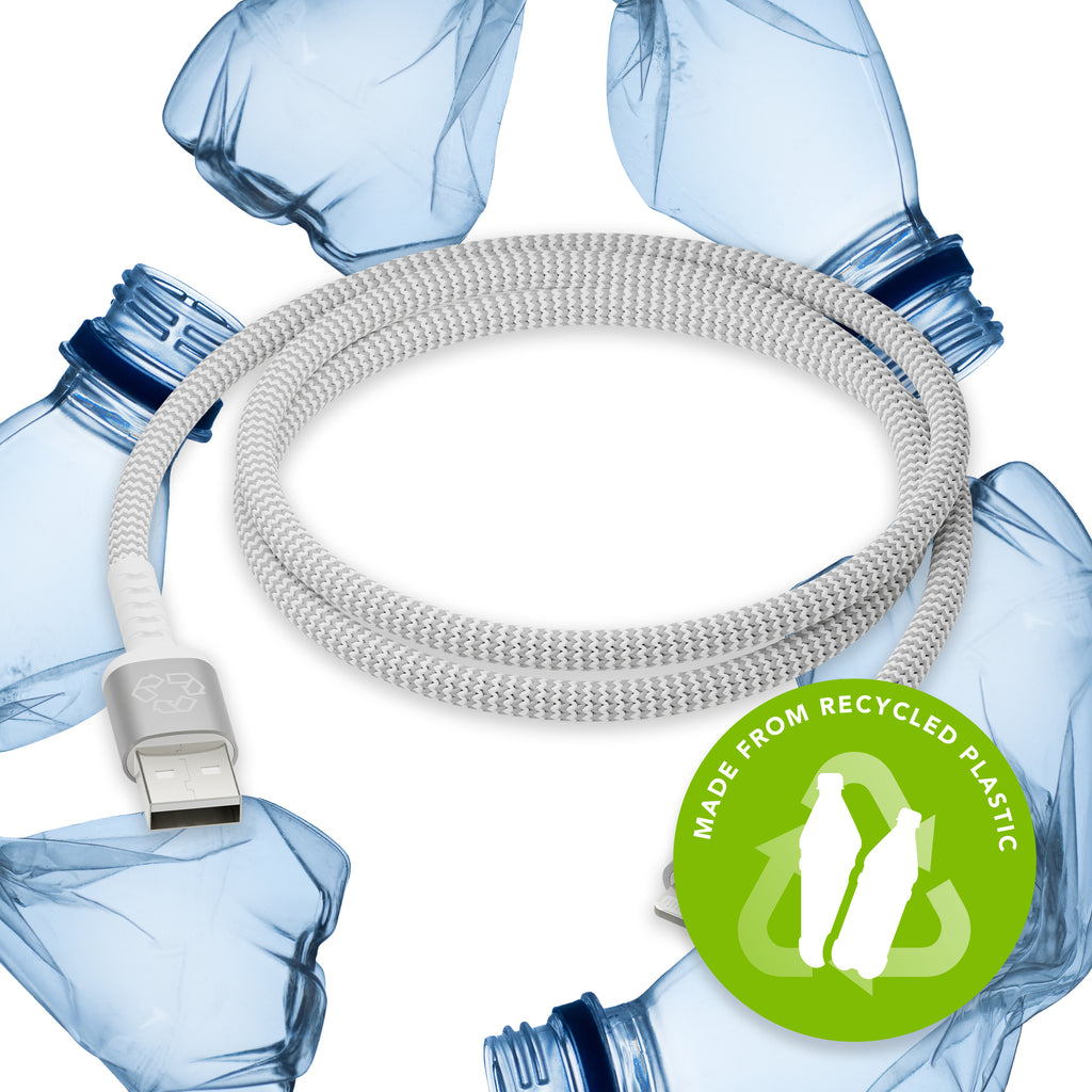 Câble Lightning tressé 1.2m recyclé - DBRAMANTE1928