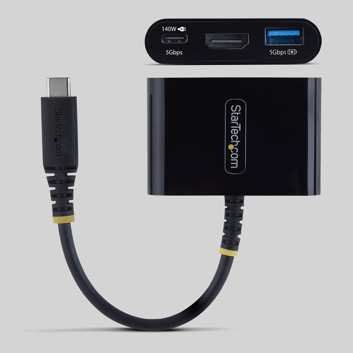 Station d'accueil USB-C 140W HDMI 3 écrans 4K - StarTech