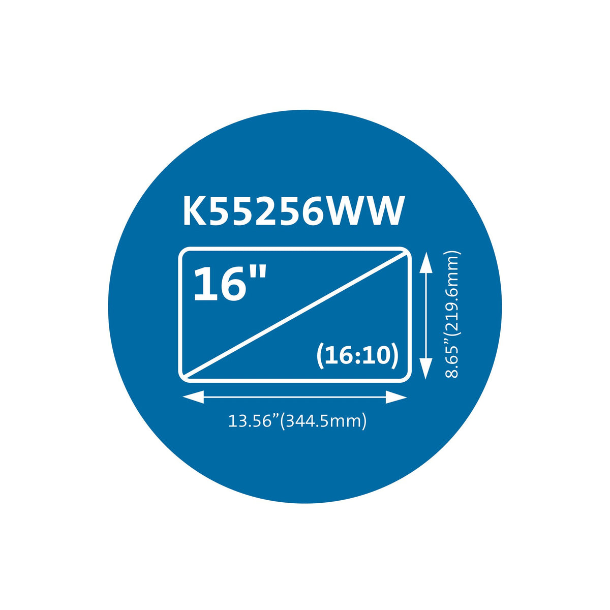 Filtre confidentialité ordinateur portable 16" - Kensington MagPro
