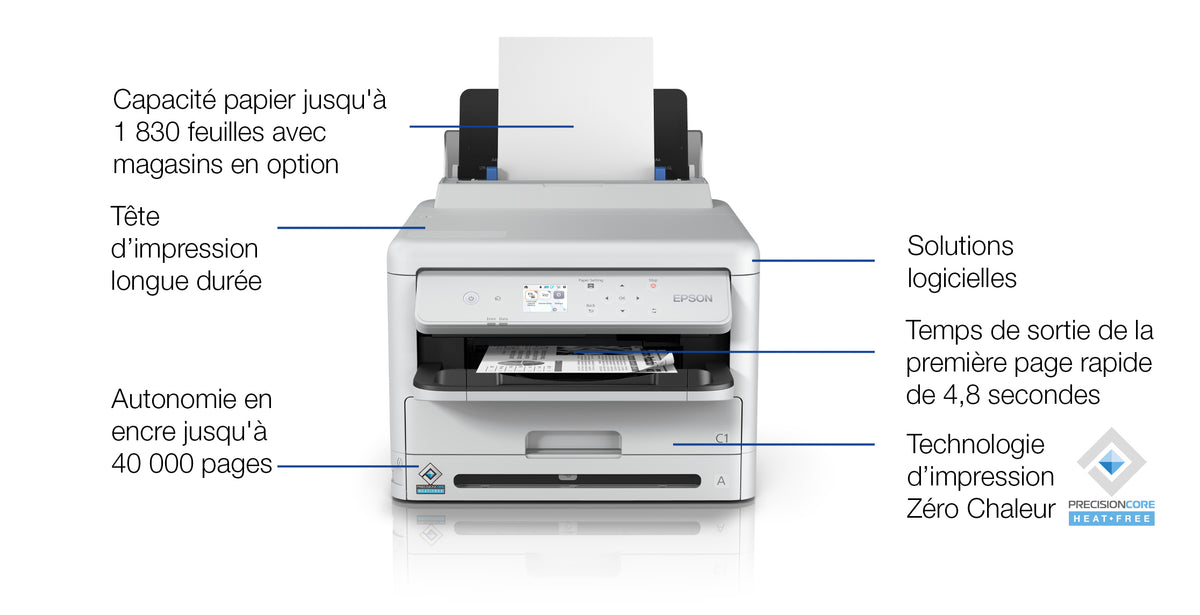 Epson WF-M5399DW : Imprimante pro N&B jet d'encre